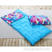 VCNY Home 2-Piece Riley Sleeping Bag with Plush Pillowcase, Multiple Colors Available   563466103